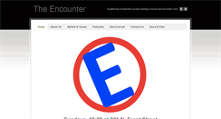 Desktop Screenshot of encounter-connect.org