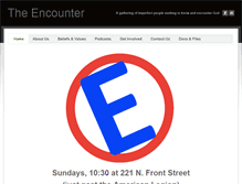 Tablet Screenshot of encounter-connect.org